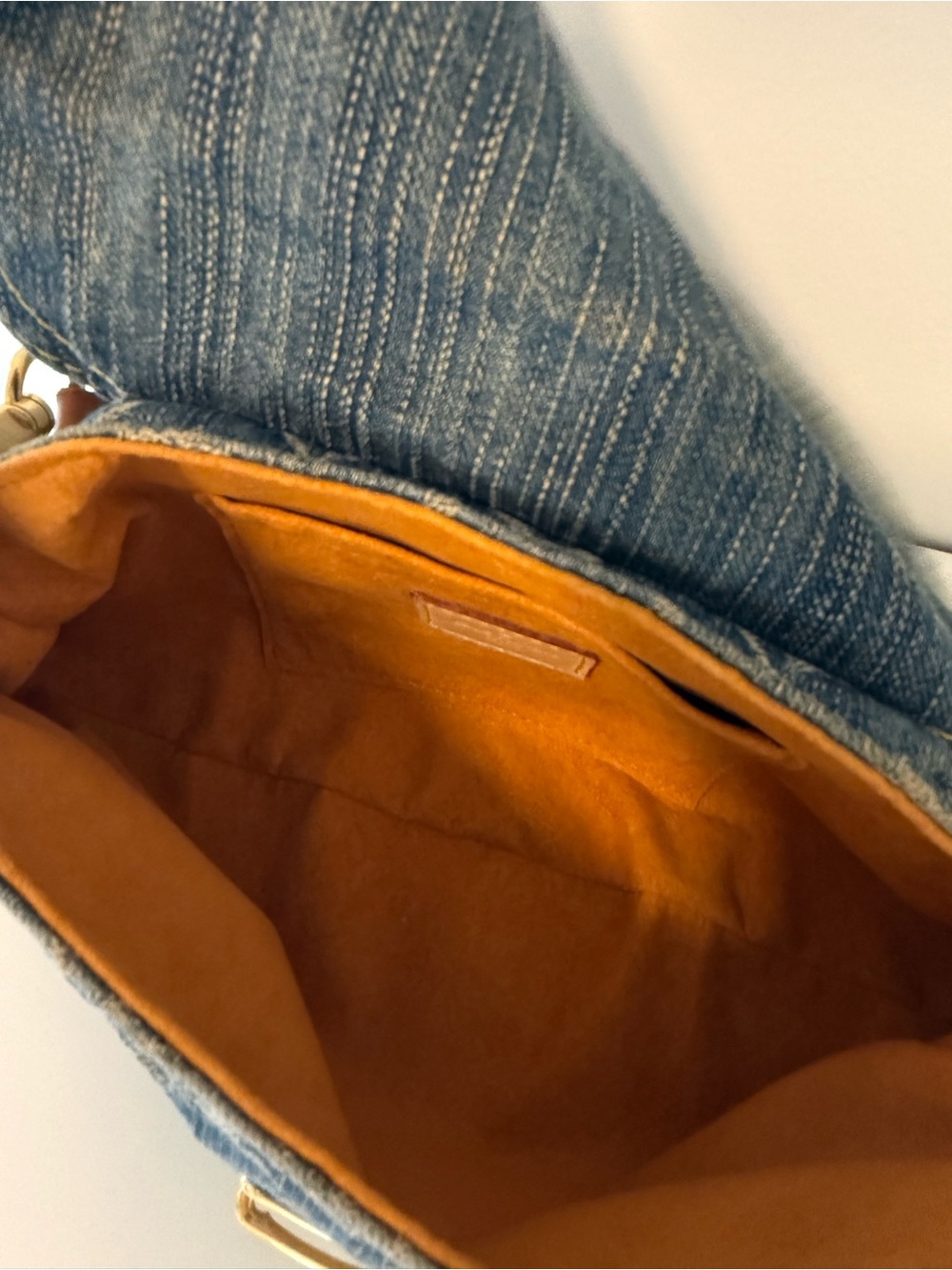 LV Mini Pleaty Denim Bag - Picture 4 of 8